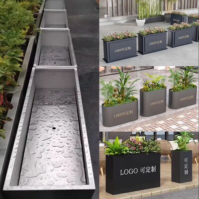 Guter Preis Feuerstelle & Pflanzkübel-Kombination - Individuelles Edelstahl-Design mit Doppelfunktion Online