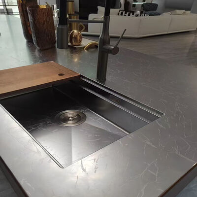 Lebensmittelqualität 304 Kratzfeste Tischplatte aus Edelstahl