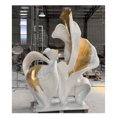 Guter Preis 201 304 316L Professional Custom Stainless Steel Sculpture Outdoor Large Metal Art Statue for Project Online