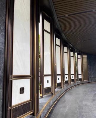 Guter Preis Oriental Bamboo Pattern Stainless Steel Room Partition Online