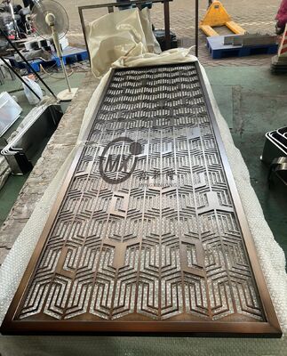 Guter Preis Dekorationsschirm aus Edelstahl für Treppen Online