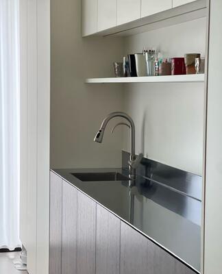 Guter Preis 15-Zoll kratzfester Spülbecken aus Edelstahl für die Barzubereitung, Einbau Online