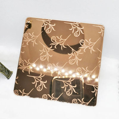 Guter Preis 0,75 mm farbige Ätz-Edelstahlbleche 10 ft für Aufzug dekorativ Online